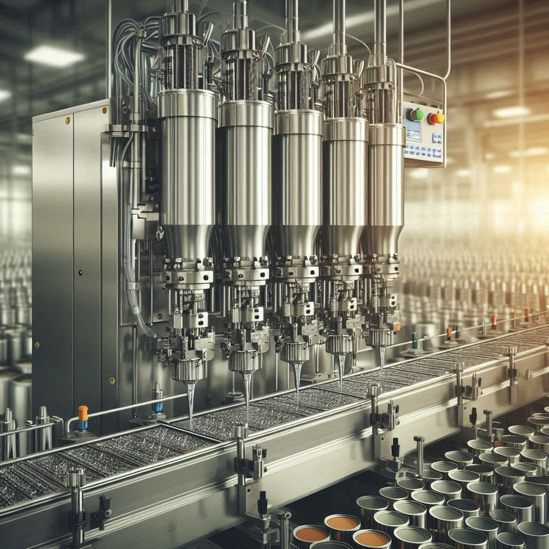 نازل های دستگاه پرکن