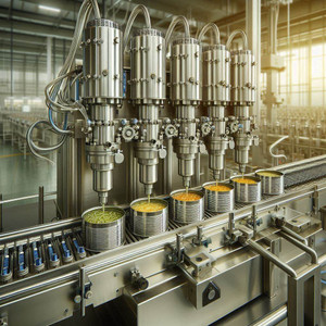 دستگاه پرکن ریلی صنعتی